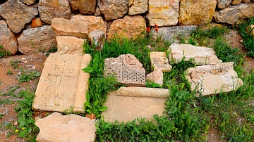 Ruins from Surb Karapet Church at Noravank