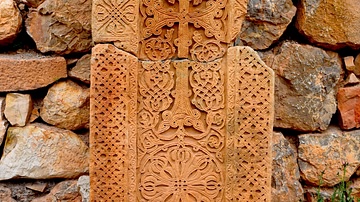 Khachkar from Noravank Monastery in Armenia