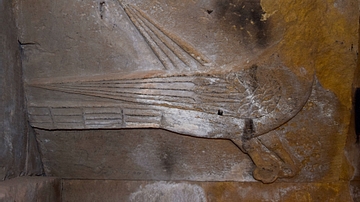 Bas-Relief of a Dove at Surb Karapet Church