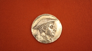 Antimachus I Tetradrachm