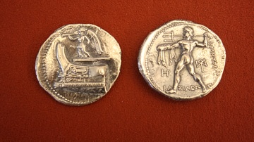 Silver Tetradrachm of Demetrius I of Macedon