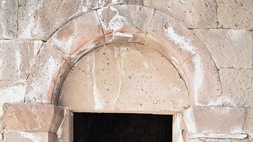 Doorway at Tatev Monastery in Armenia