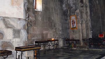 Interior of Church of St. Pogos and Petros at Tatev Monastery