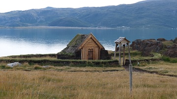 Reconstructed Church at Brattahlíð, Greenland