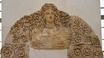Nabataean Relief Sculpture of Atargatis