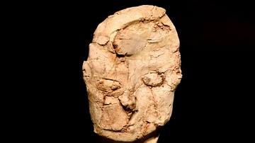 Lime Plaster Statue from Ain Ghazal