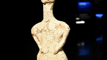 Human Statue from Ain Ghazal