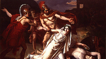 Antigone with Polynices' Body
