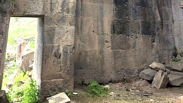 Interior of Arates Monastery in Central Armenia