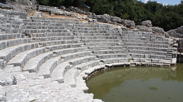 Seating, Theatre of Butrint