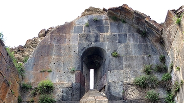 Ruins of Arates Monastery in Armenia