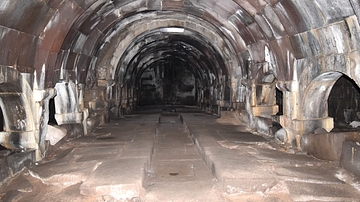 Interior of Selim Caravanserai