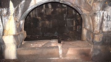 Stall at Armenia's Selim Caravanserai