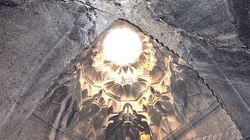 Decorated Dome at Geghard Monastery