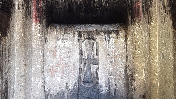 Niche at Geghard Monastery