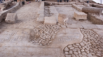 Magdala Synagogue Mosaic