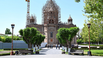 Exterior of Etchmiadzin Cathedral