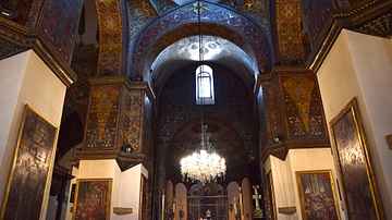 Pillars and Arches at Etchmiadzin Cathedral