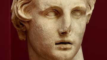 Head of Alexander the Great from Pergamon