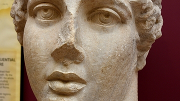 Colossal Head of the Poetess Sappho