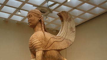 Naxian Sphinx of Delphi