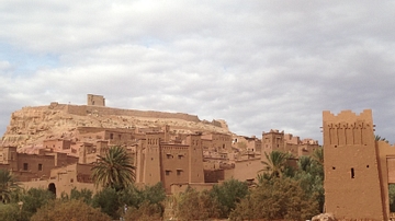 Entrance to the Ksar of Aït Benhaddou