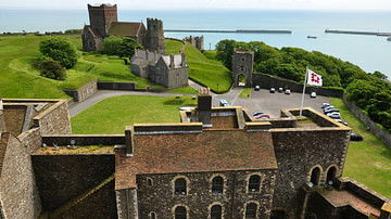South View From Dover Castle