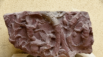 Fragment from an Imperial Sarcophagus