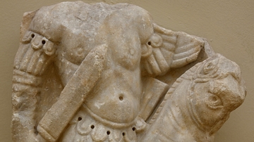 Relief of a Horse Rider from Balat