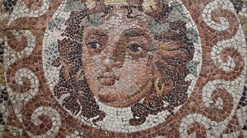 Dionysos Mosaic [Detail]