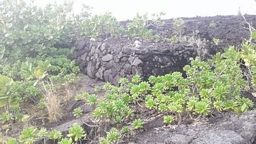 Kukii Heiau Cairn, Hawaii