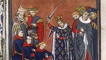 John II Knighting Squires