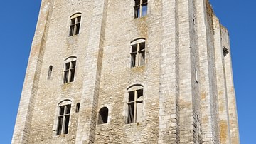 Burgtoring van ’n kasteel