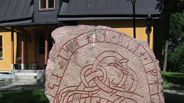 Runestone from Hagby, Sweden