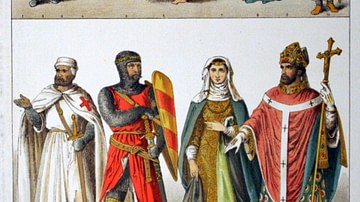 English Medieval Clothing, c. 1200 CE