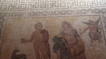 Phaedra & Hippolytus Mosaic