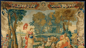 Erminia and the Shepherd Tapestry