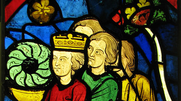King Louis IX Carrying the Crown of Thorns