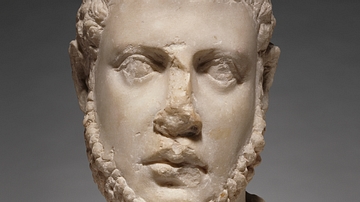 Bearded Head of Ptolemaic Dynast