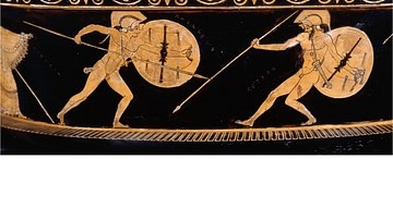 Achilles Fighting Hektor