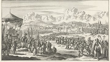 La conquista di Gerusalemme da parte di Saladino (1187 EC)