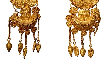 Hellenistic Gold Earrings