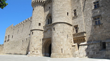 Main Entrance, Palace of the Masters, Rhodes