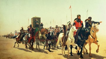 Richard I Marches to Jerusalem