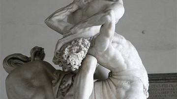 Hercules Fighting the Centaur Nessos