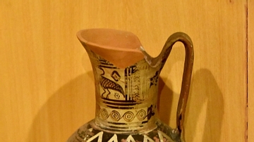 Pottery jug from Cyprus