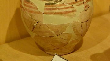Pottery jug from Gezer