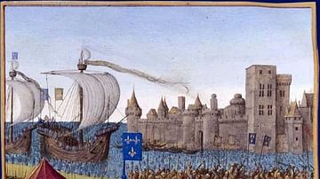 Death of Louis IX at Tunis, 1270 CE