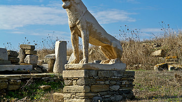 Delos Lion Sculpture