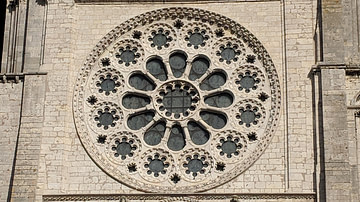 West Rose Window at Chartres Cathedral